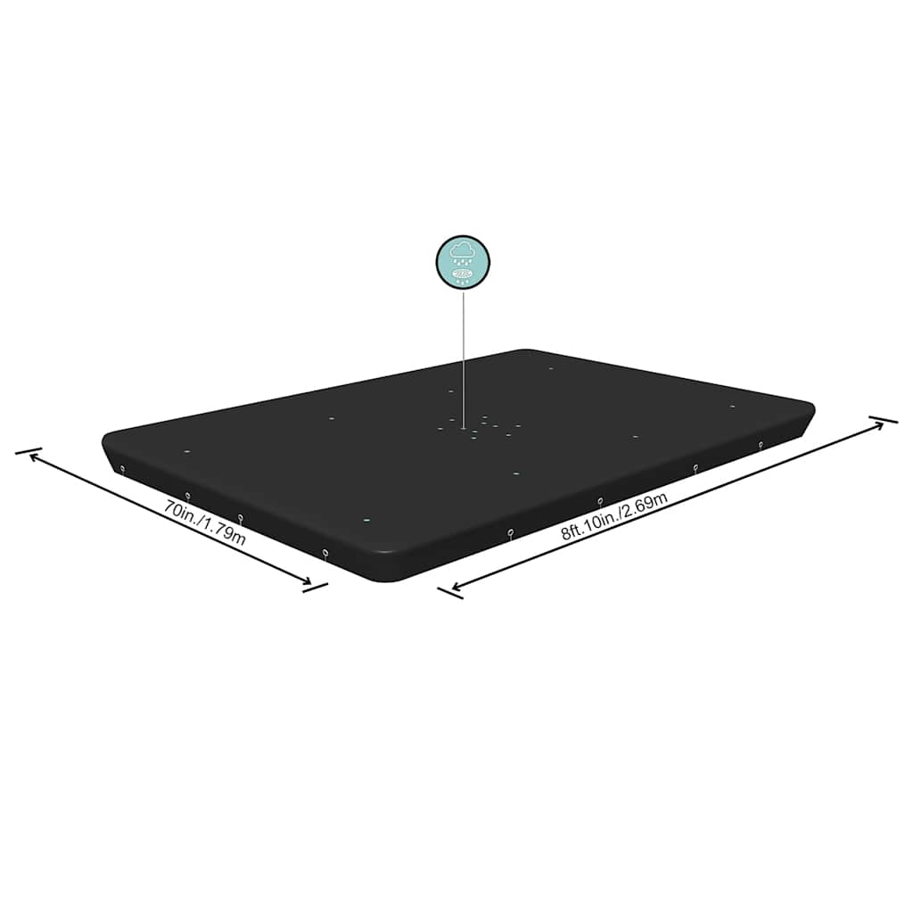 Bestway Cubierta para piscina Flowclear 269x179 cm
