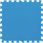 Bestway Protectores de suelo de piscina 8 piezas azul 58220