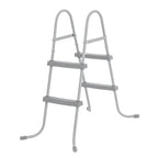 Bestway Escalera de seguridad para piscina 4 peldaños Flowclear 122 cm