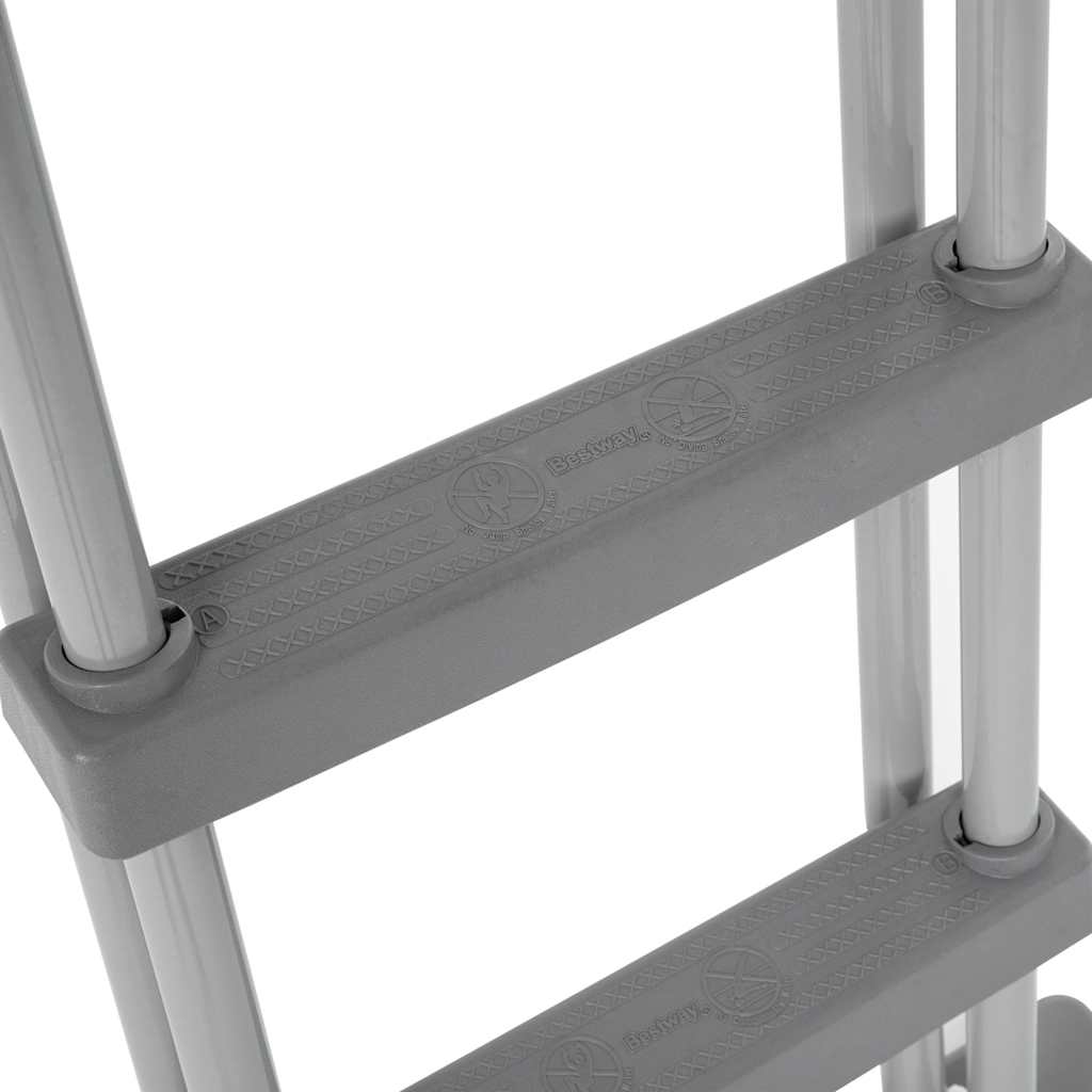 Bestway Flowclear Escalera de piscina de seguridad 4 escalones 122 cm