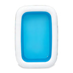 Bestway Piscina hinchable infantil azul 229x152x56 cm