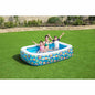 Bestway Piscina hinchable infantil azul 229x152x56 cm