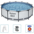 Bestway Piscina de acero Pro MAX 366x100 cm