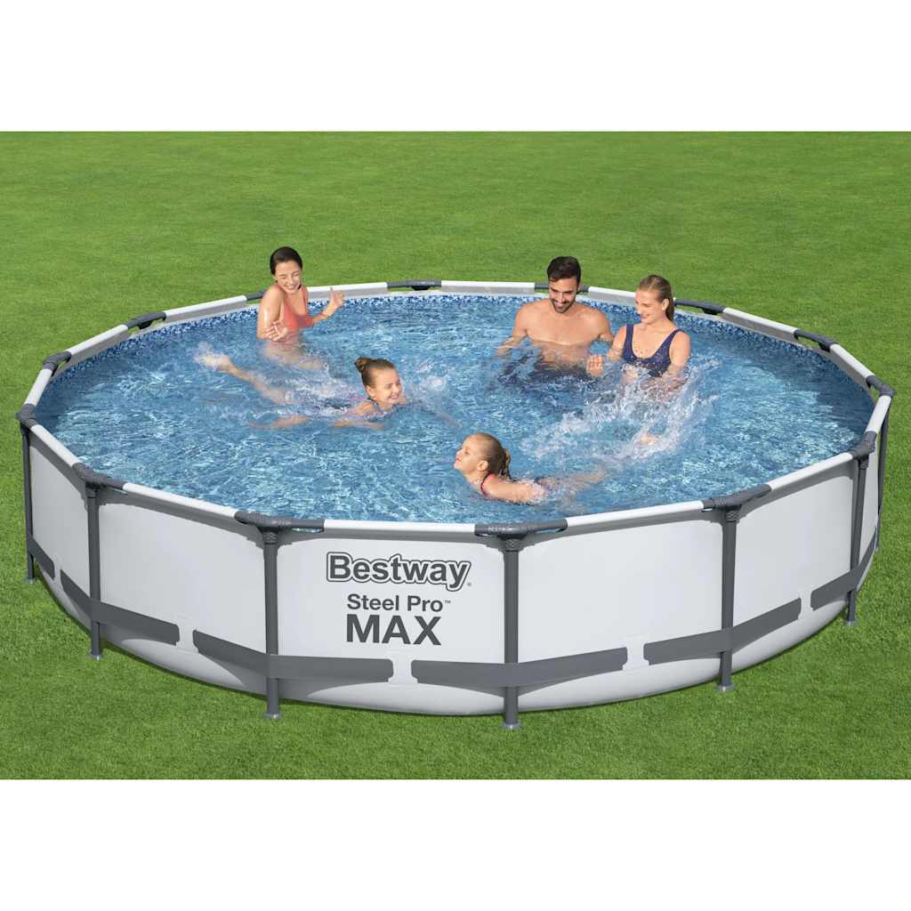 Bestway Piscina de acero Pro MAX 305x76 cm