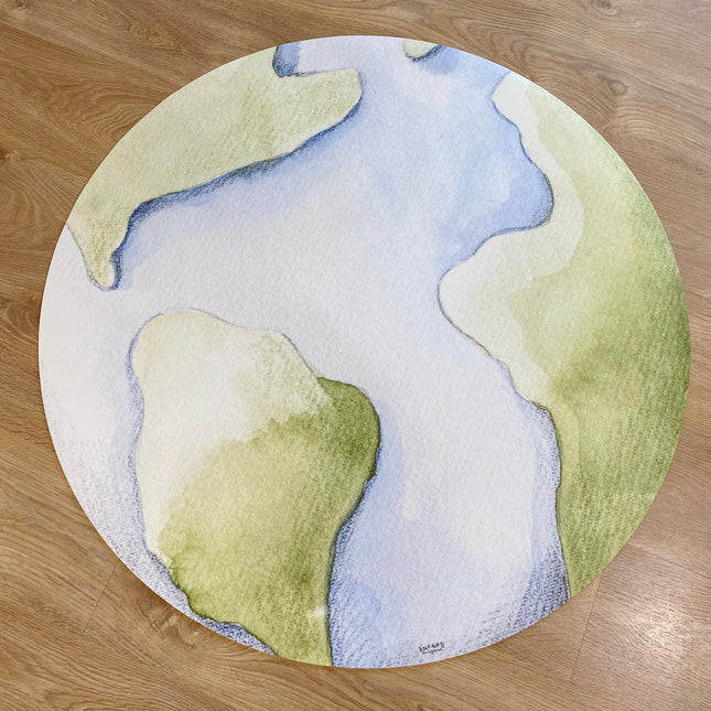 Alfombra Vinilica Planeta 95cm diametroHome & Garden > Decor > Rugs