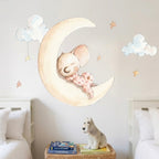 Dreams on the Moon decorative vinyl for children | Drawings