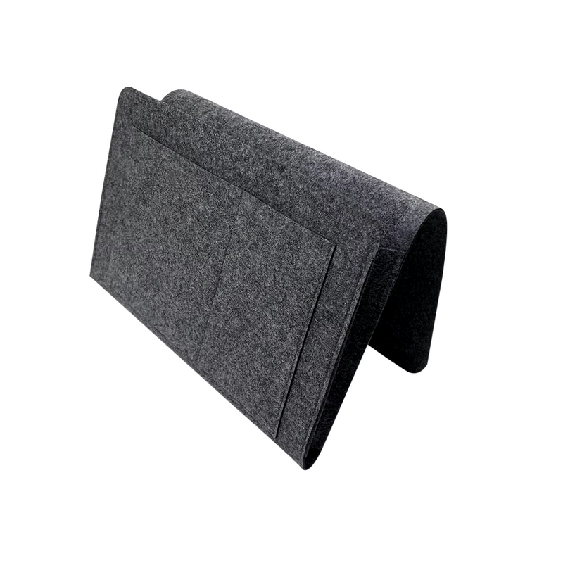 Bolsa organizadora lateral de fieltro para la cama o sofáOrganizadores