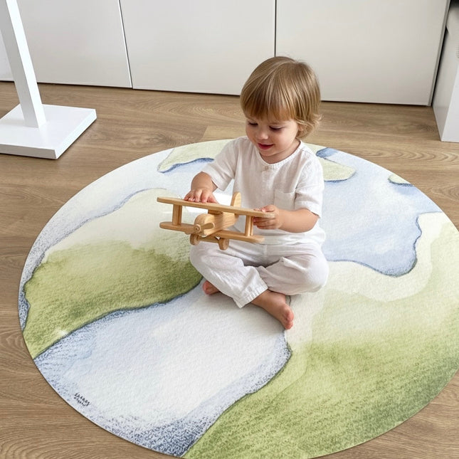 Alfombra Vinilica Planeta 95cm diametroHome & Garden > Decor > Rugs