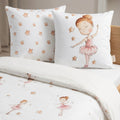 Reversible duvet cover for 110x160 crib in 100% cotton