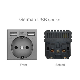 EU enchufe USB / 110-250V