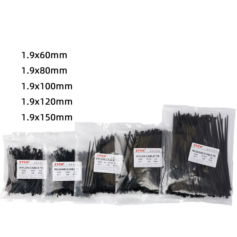 Juego de 500 bridas de nylon autoclipsBridasHardware > Hardware Accessories > Hooks, Buckles & Fasteners > Gear Ties