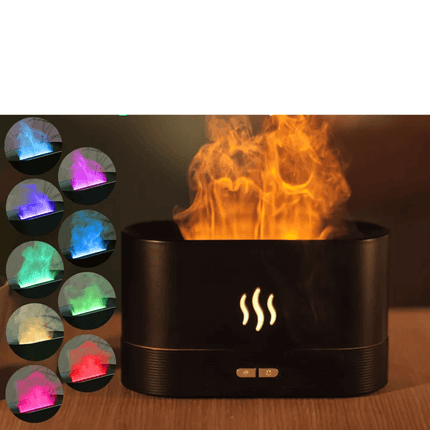 Aroma diffuser and air humidifier with light