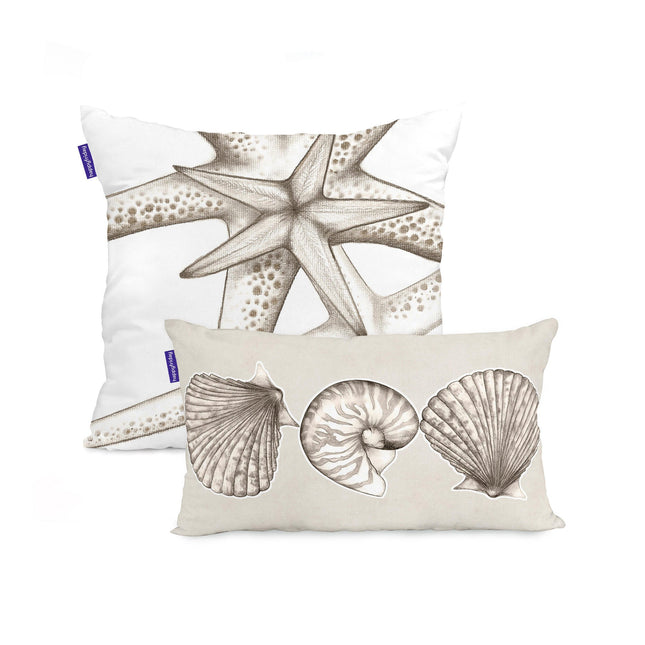 Coral reef Funda de cojín 50x50 + 50x30 cm