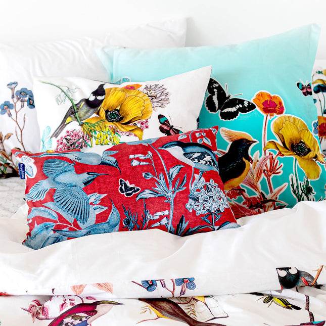 Birds of paradise Funda de cojín 50x50 + 50x30 cm