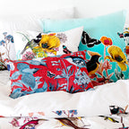 Birds of paradise Funda de cojín 50x50 + 50x30 cm