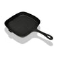 Cast iron grill pan 24x23 cm