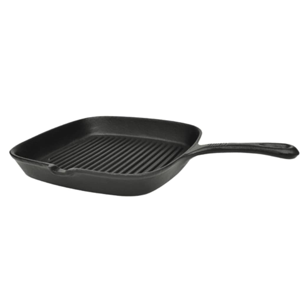 Sartén parrilla de hierro fundido 24x23 cm