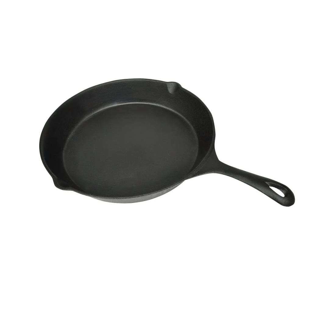 Sartén parrilla de hierro fundido 30 cm redonda