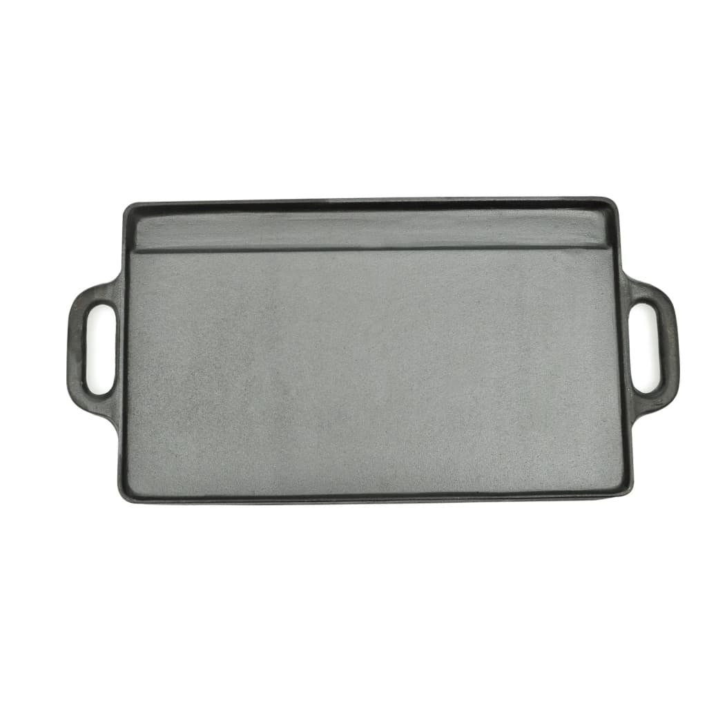 Parrilla grill reversible hierro fundido 50x23 cm