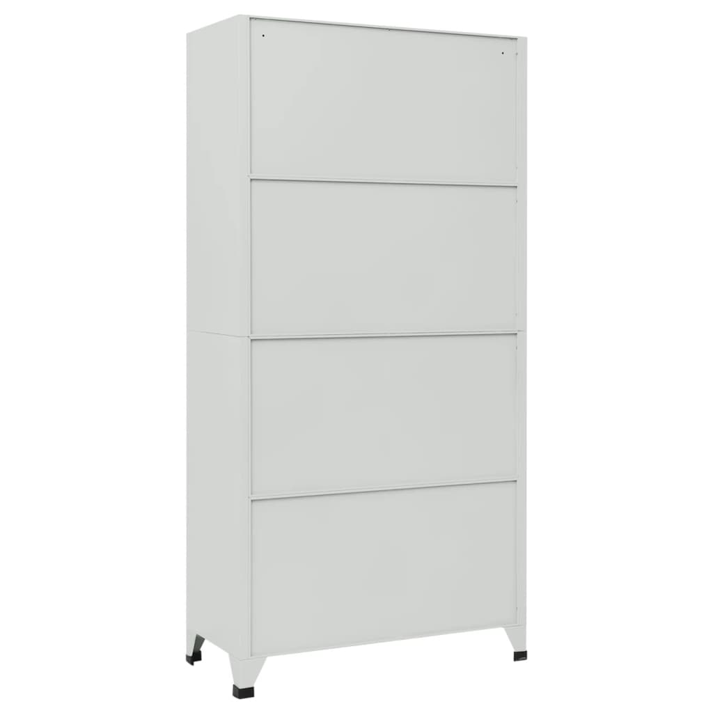 Taquilla con 6 compartimentos acero 90x45x180 cm