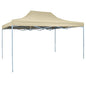 Tenda dobrável Pop-up 3x4,5 m branco creme