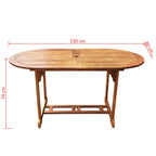 Juego de muebles Marrón Madera