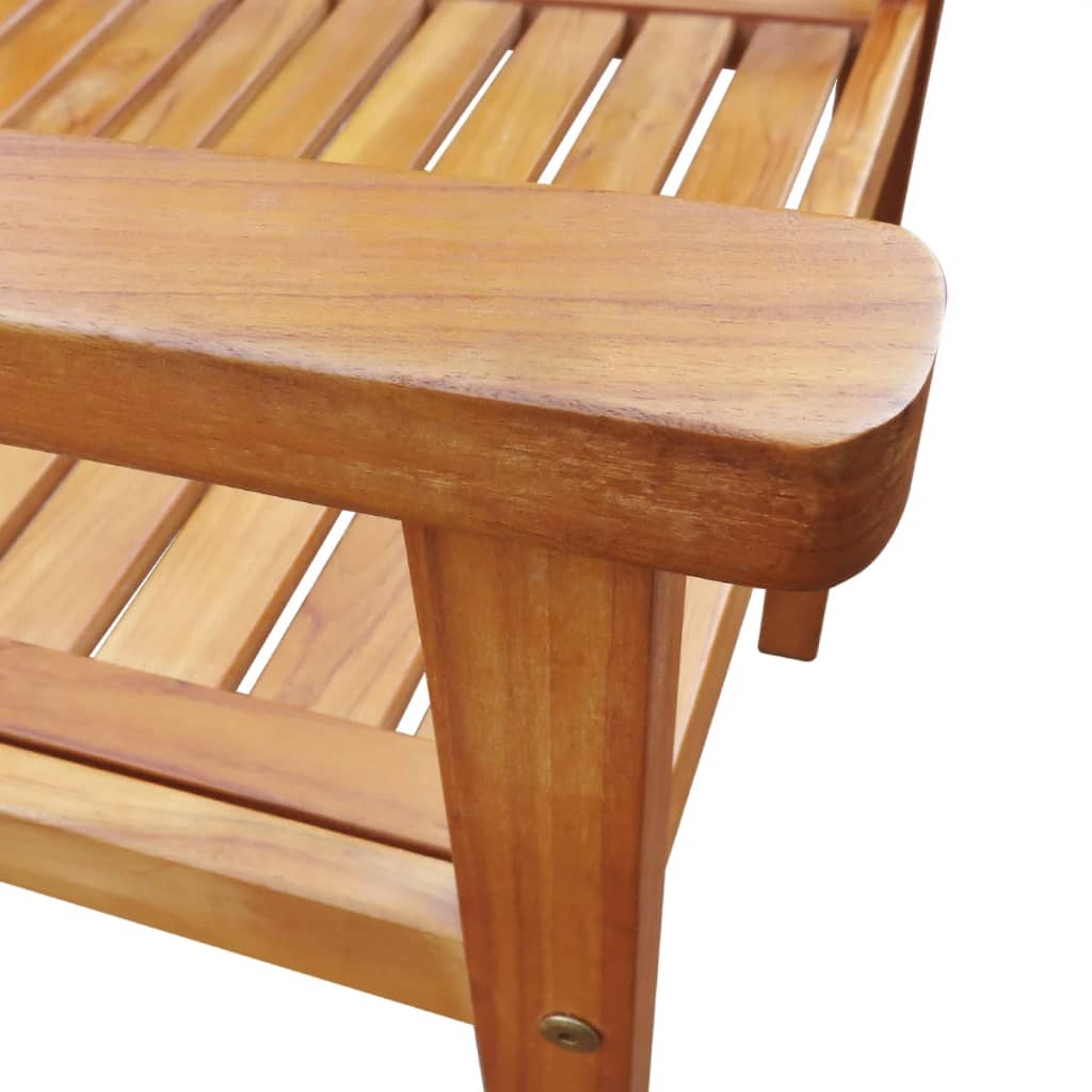 Set de comedor de jardín 9 piezas madera maciza de acacia