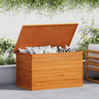Arca de jardim de madeira 126x72x72 cm