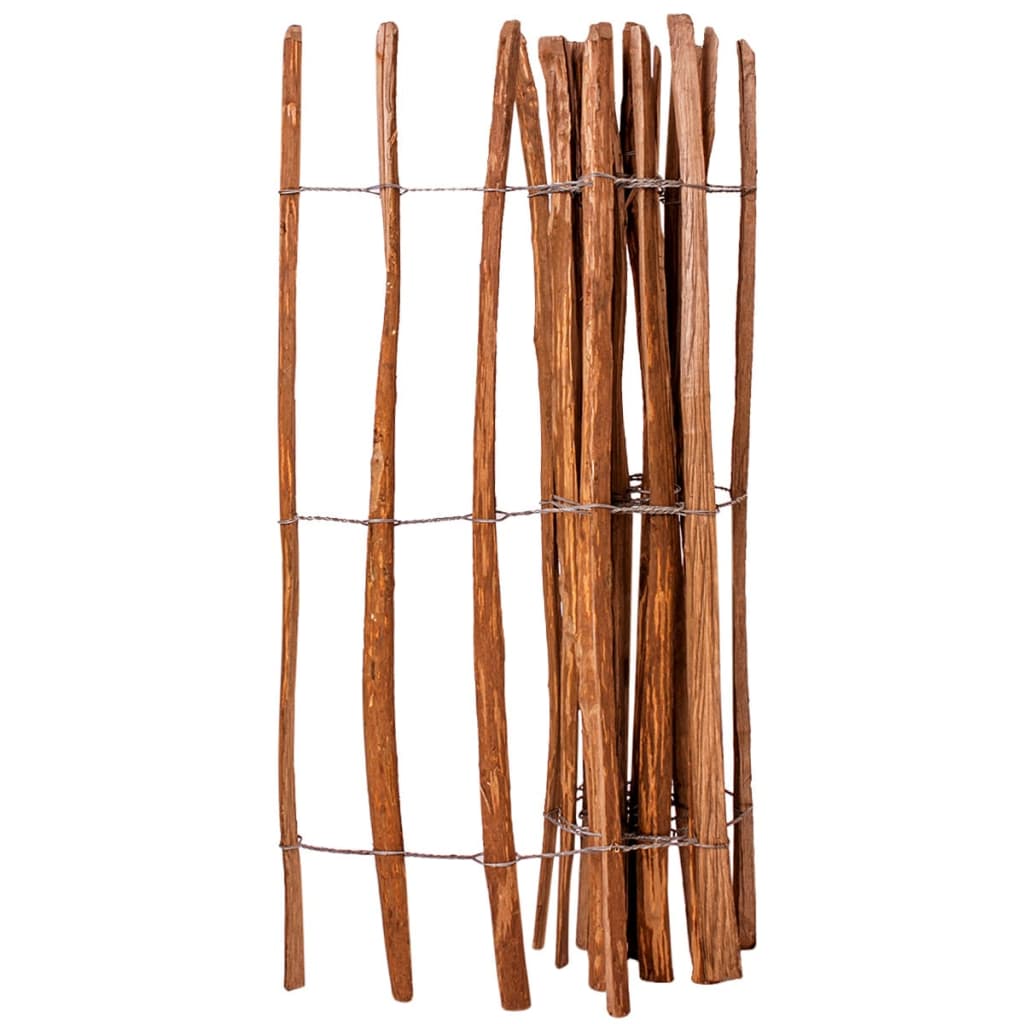 Valla de estacas madera de avellano 60x500 cm