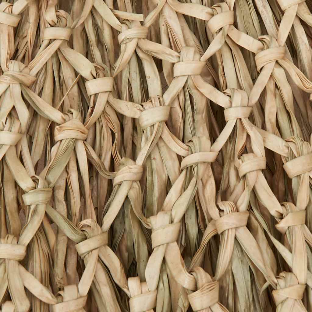 Sombrilla de bambú con tejado de hojas de plátano 210 cm