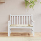 Cojín banco de jardín tela Oxford estampado hojas 100x50x3 cm