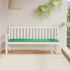 Cojín banco de jardín tela Oxford estampado hojas 100x50x3 cm