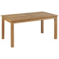 Mesa de centro de teca 90x50x45 cm