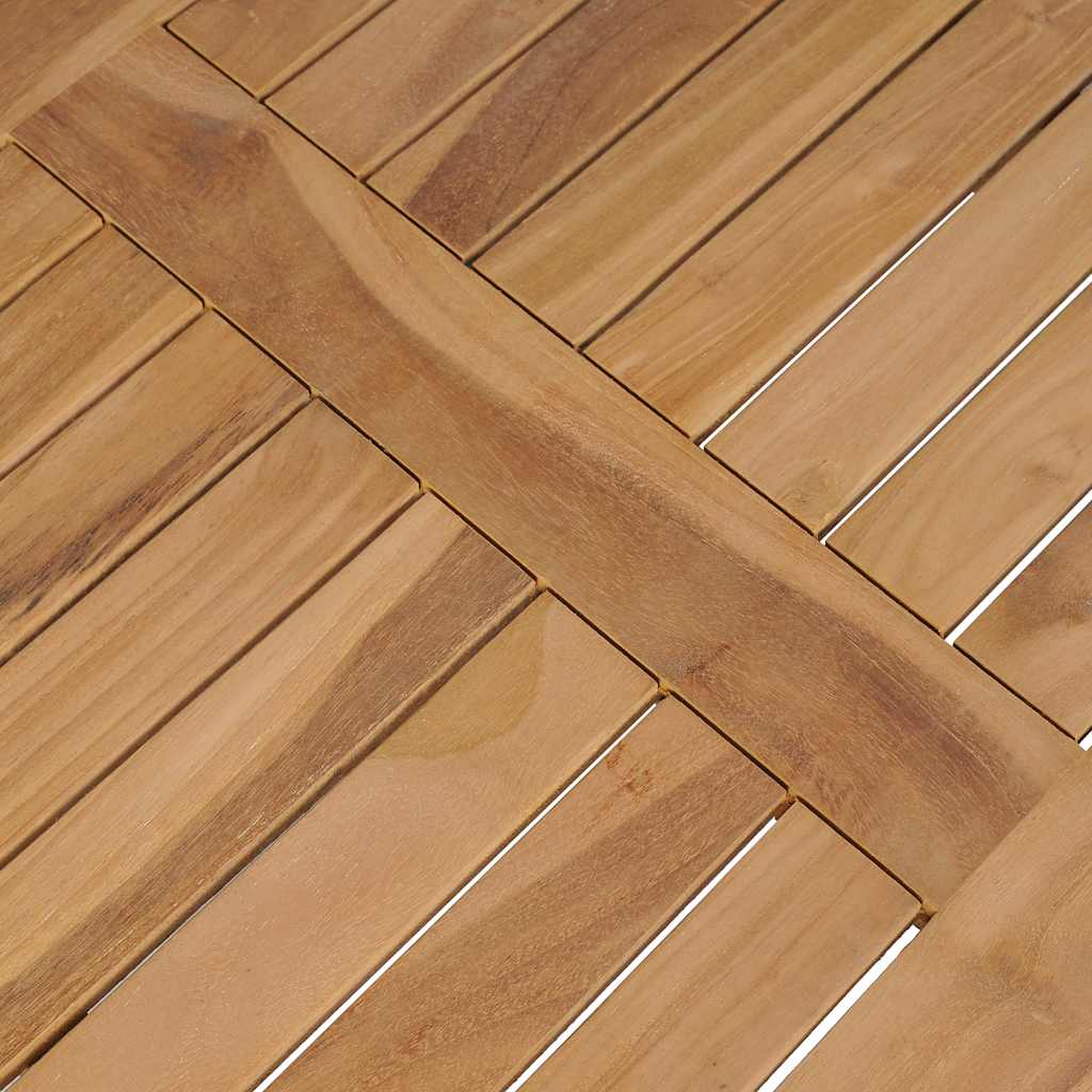 Mesa de centro de teca 90x50x45 cm