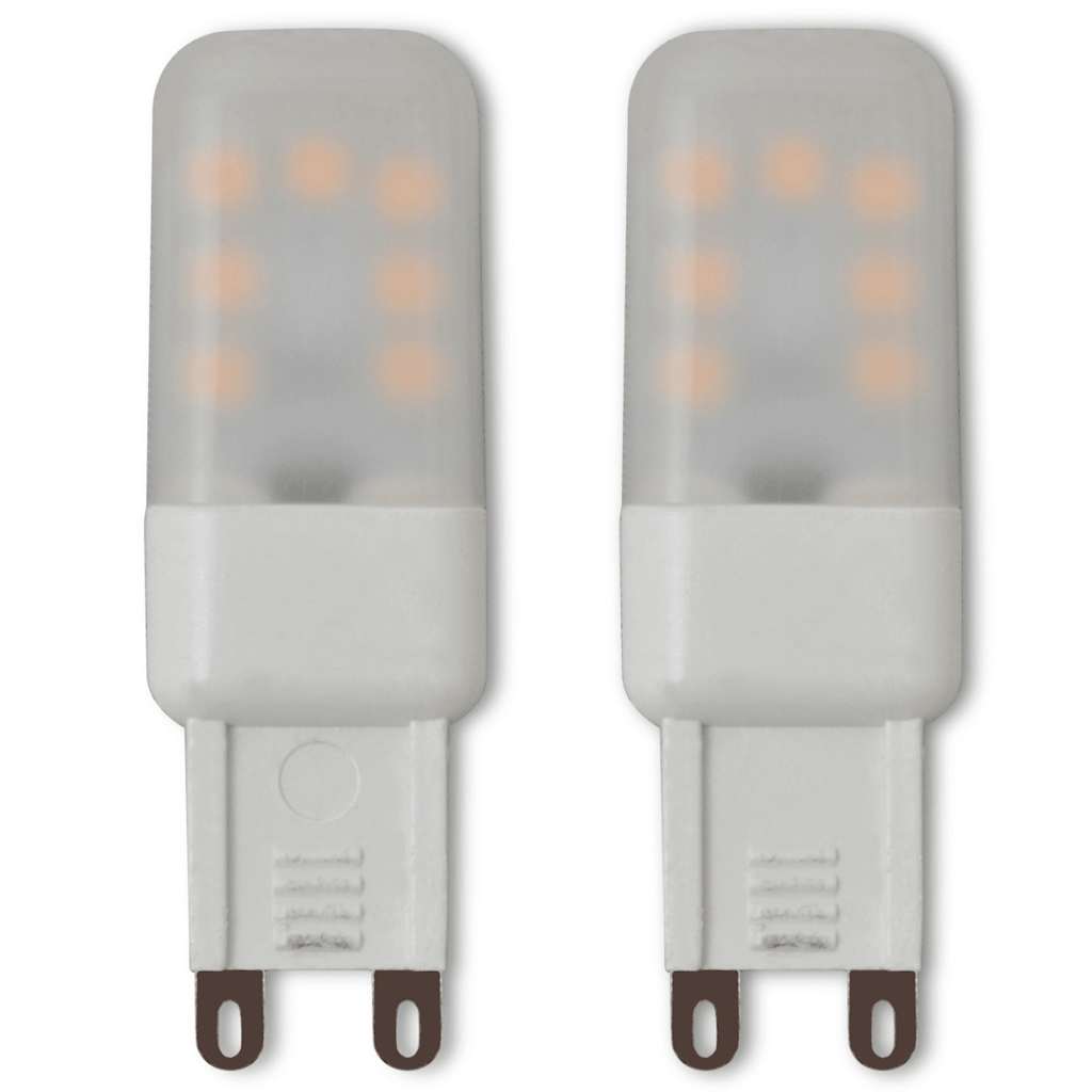 Lámpara de techo con 3 bombillas LED G9 120 W