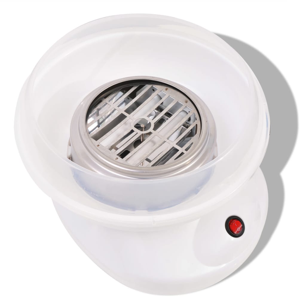 Máquina de algodón de azúcar 480 W blanca
