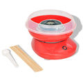 Máquina de algodón de azúcar 480 W roja