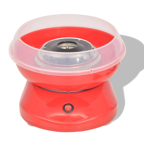 Máquina de algodón de azúcar 480 W roja