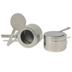 Set calentador de comida para buffet 2 piezas acero inoxidable