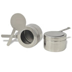 Set calentador de comida para buffet 4 piezas acero inoxidable