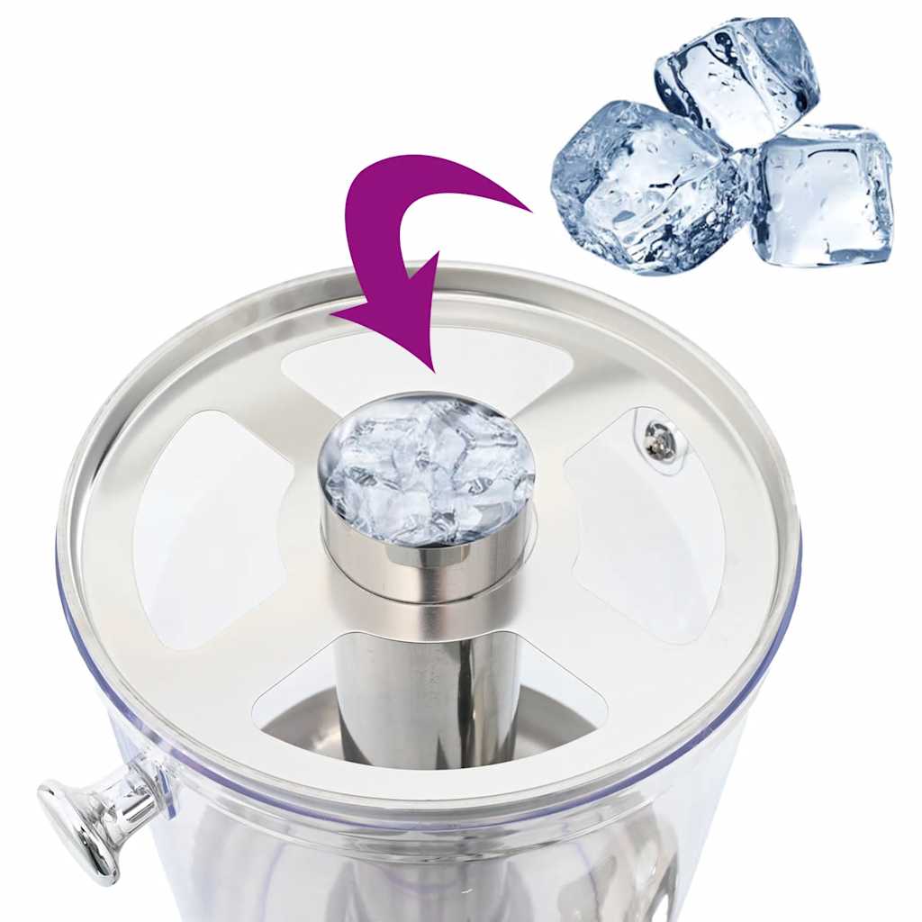 Dispensador de zumo acero inoxidable 8 L