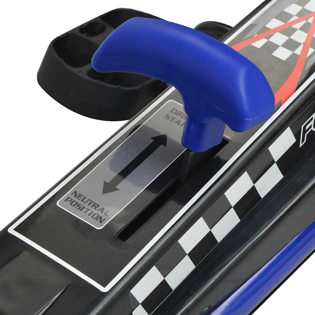 Kart con pedales asiento ajustable azul