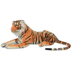 Tigre de peluche marrón XXL