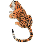 Tigre de peluche marrón XXL