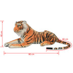 Tigre de peluche marrón XXL