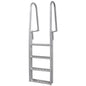 4-step aluminum swimming pool/dock ladder 167 cm