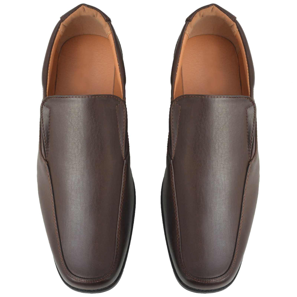 Zapatos Marrón 41 Cuero artificial