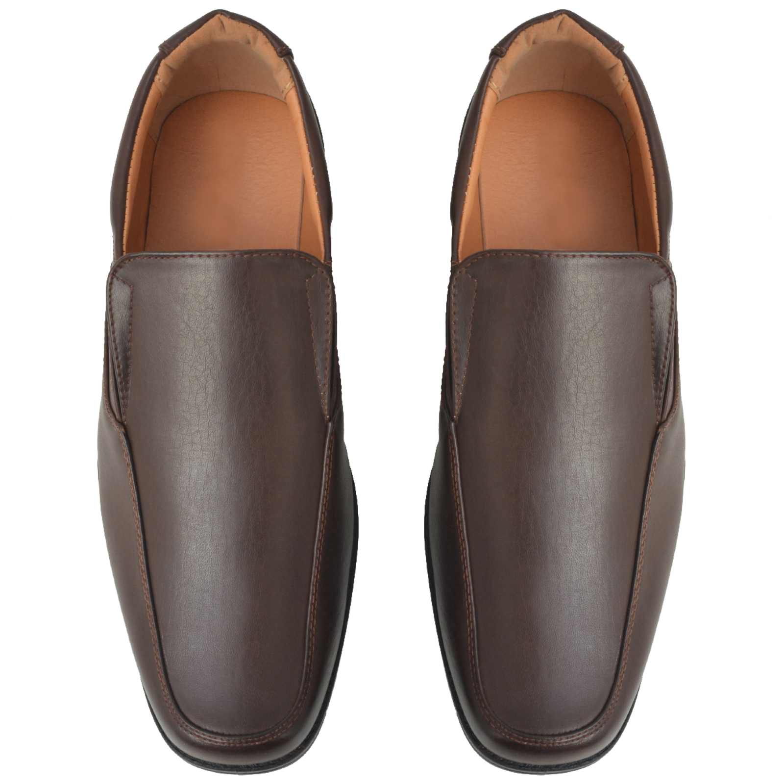 Zapatos Marrón 41 Cuero artificial