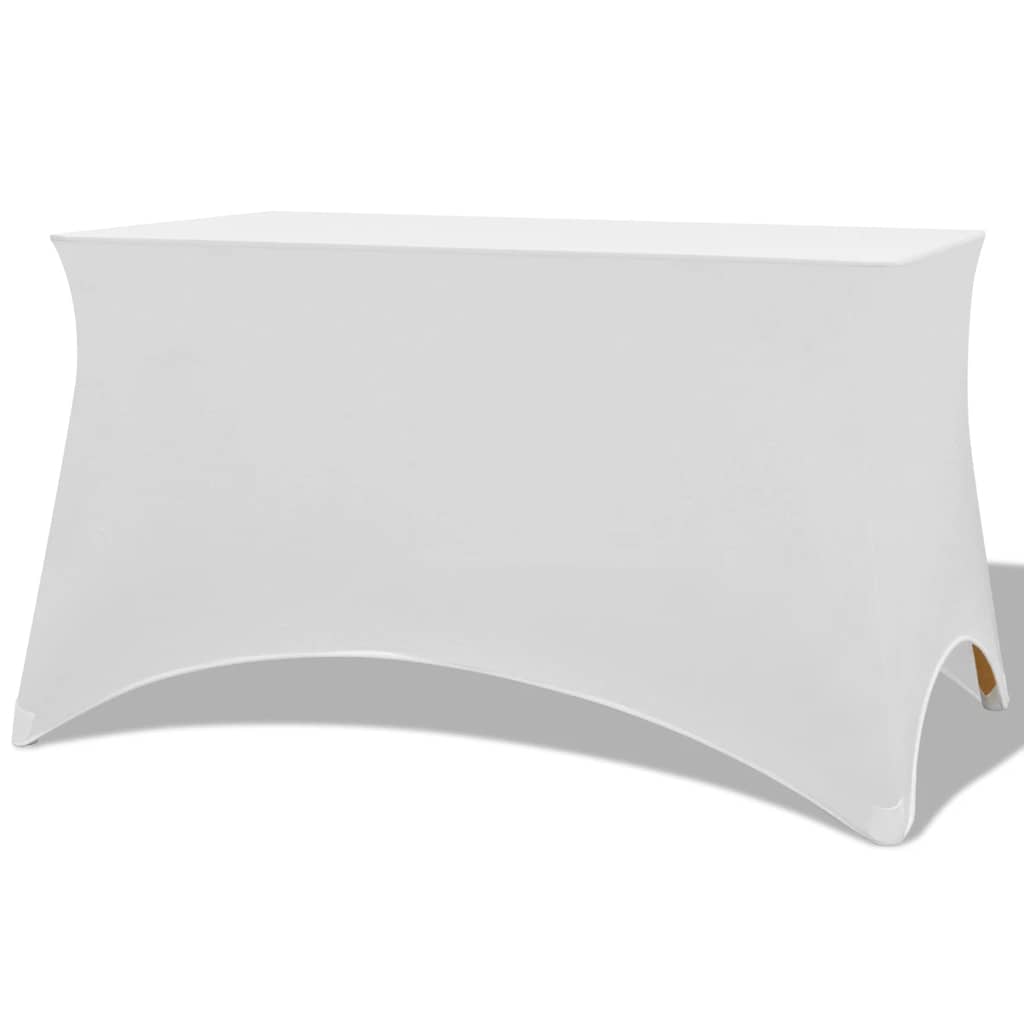 Funda elástica para mesa 2 uds 120x60,5x74 antracita