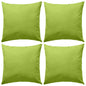 Cojines para exterior a rayas 45x45 cm azul marino 2 unidades